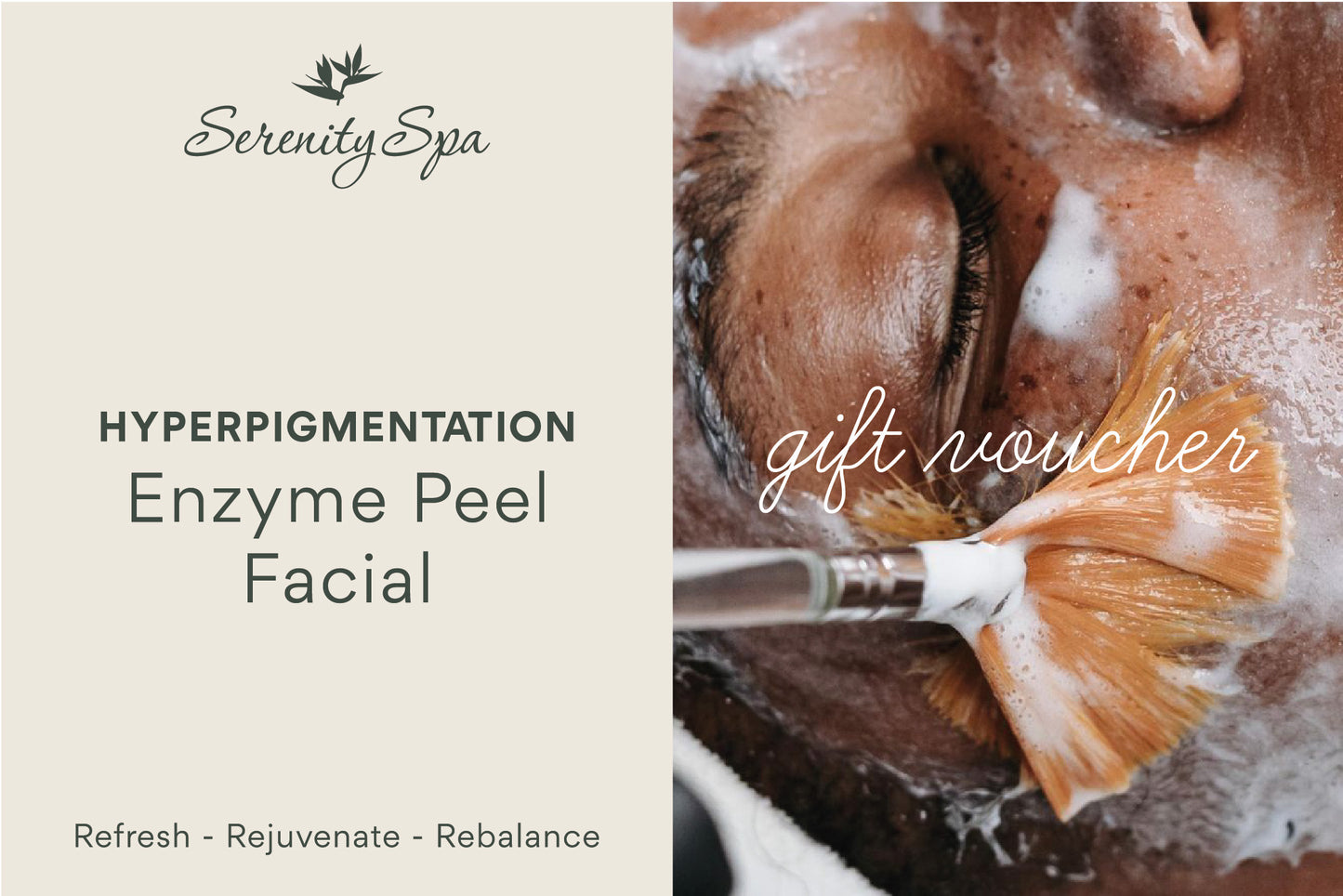 Hyperpigmentation Enzyme Peel Facial